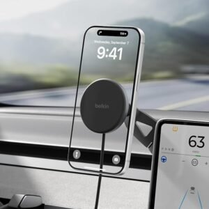 Belkin Qi2 15W Magnetic Wireless Mount for Tesla