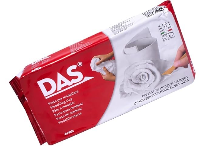 DAS White 1 kg Air Drying Modelling Clay