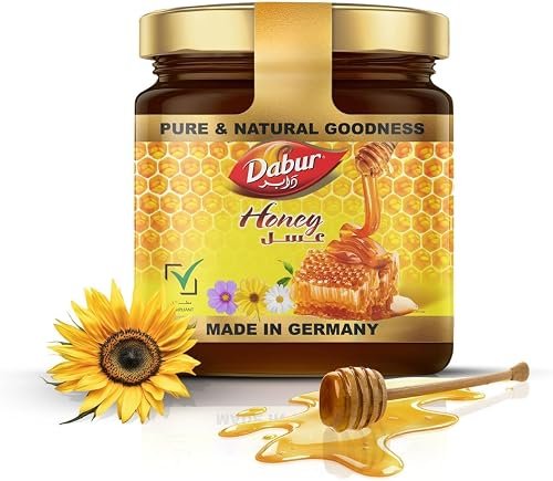 Dabur Pure Honey 500g | Pure & Natural Goodness | Boosts Natural Immunity | Increases Daily Energy | Promotes Healthy Digestion | Made in Germany
