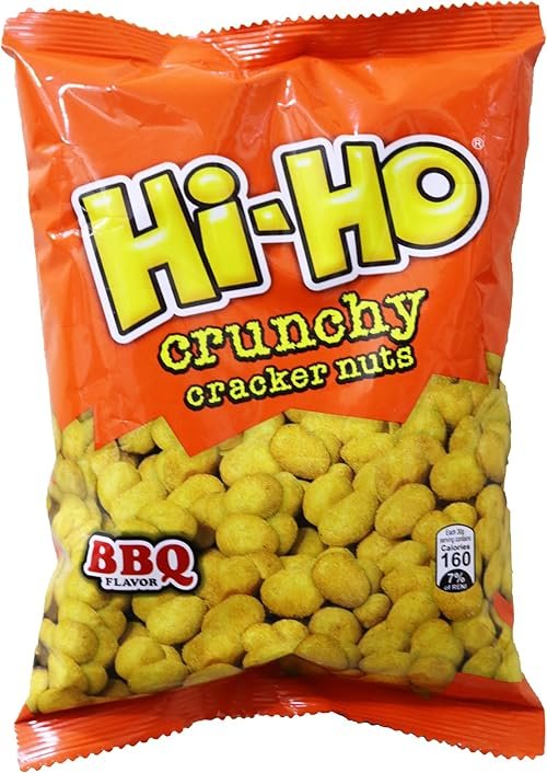 HI-HO Crunchy Cracker Nuts BBQ Flavor 160g